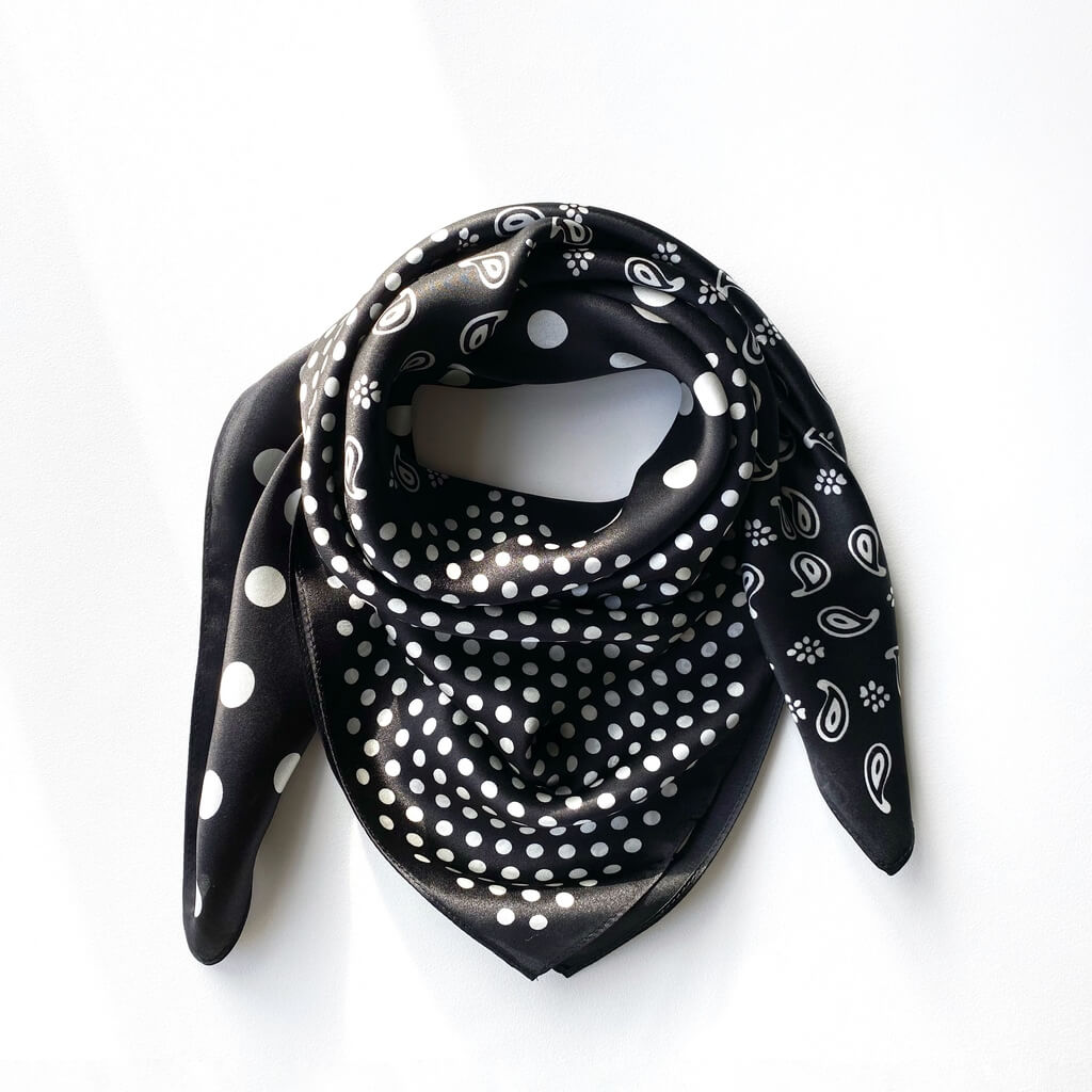 Pure Mulberry Silk Scarf 65x65