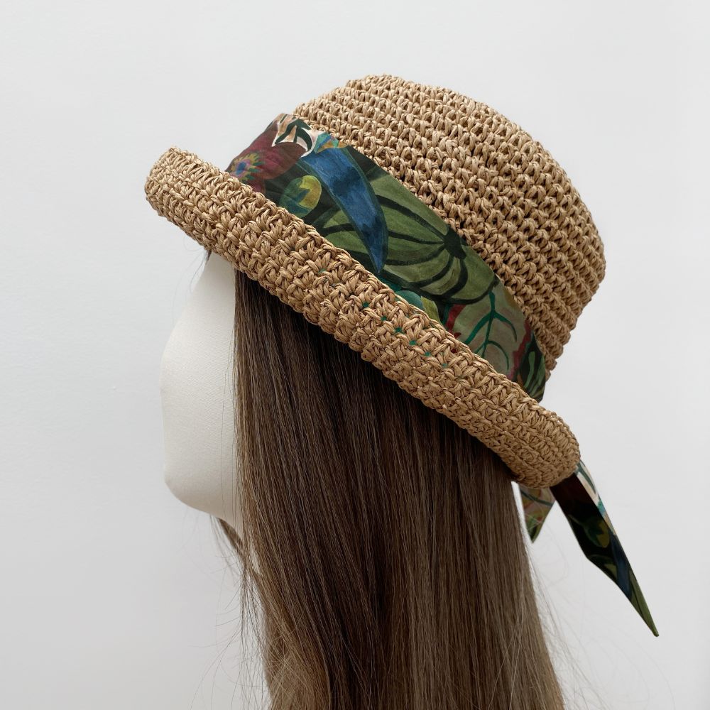 Liberty Print Skinny Scarf - Jungle Trip