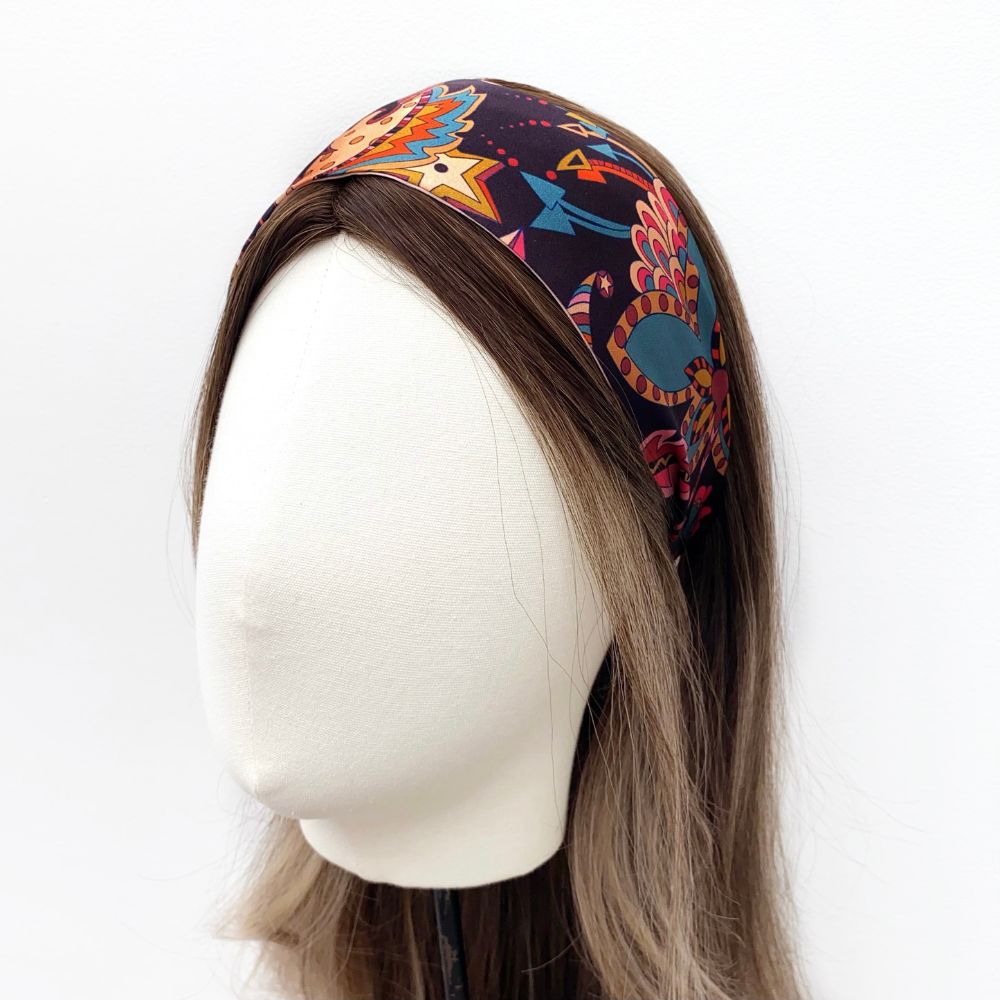 Liberty Silk Headband - Soho