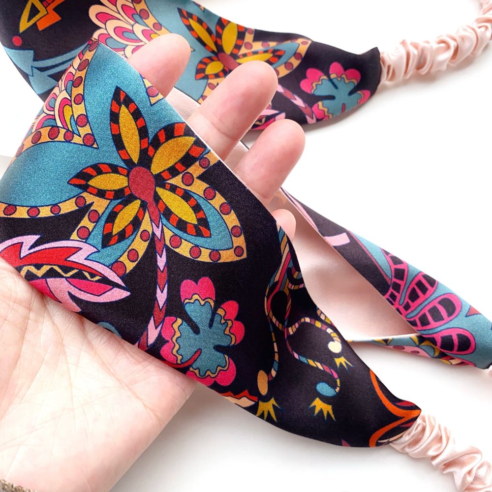 Liberty Silk Headband - Soho