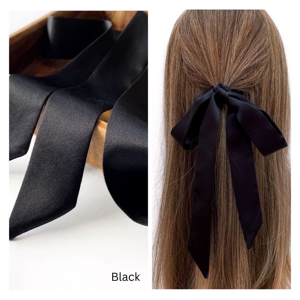 Mulberry Silk Skinny Scarves - 3 x 95 cm