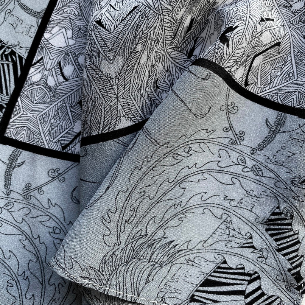 Long Silk Scarf 35x150