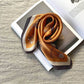 Bronze Compass Silk Scarf 53x53