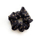 Geometric print silk scrunchie