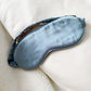 Cloud Soft 19 Momme Mulberry Silk Sleeping Eye Mask - Dusty Blue