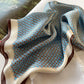 Mulberry Silk Square Scarf - Retro Geometric