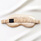 Cloud Soft 19 Momme Mulberry Silk Sleeping Eye Mask - Champagne Gold