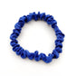 royal blue mulberry silk satin skinny scrunchie  hair tie