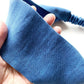 Linen Headband - Denim Blue