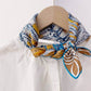 Double-Sided 65x65 Colourful Silk Scarf