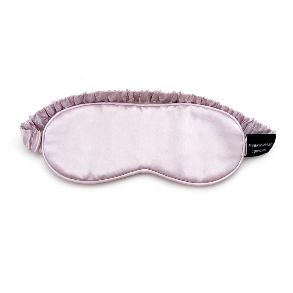 Cloud Soft 19 Momme Mulberry Silk Sleeping Eye Mask - Dusky Lilac