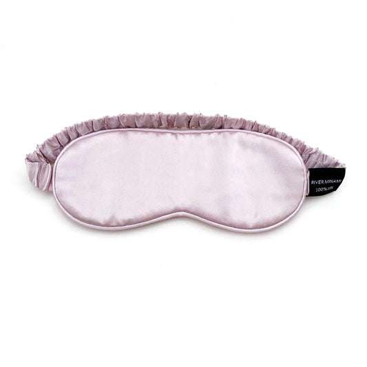 Cloud Soft 19 Momme Mulberry Silk Sleeping Eye Mask - Dusky Lilac
