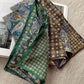 Geometric & Paisley 65 Silk Twill Scarf