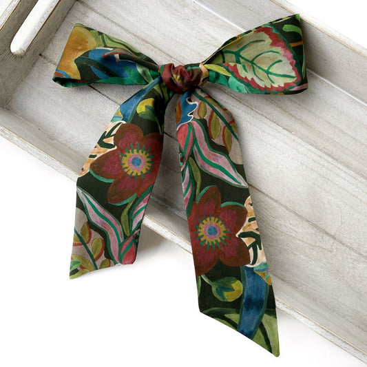 Liberty Print Skinny Scarf - Jungle Trip