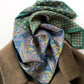 Geometric & Paisley 65 Silk Twill Scarf