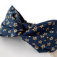blue sakura print twisted Japanese cotton fabric headband
