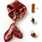 Leather Scarf Ring - 25 Colours