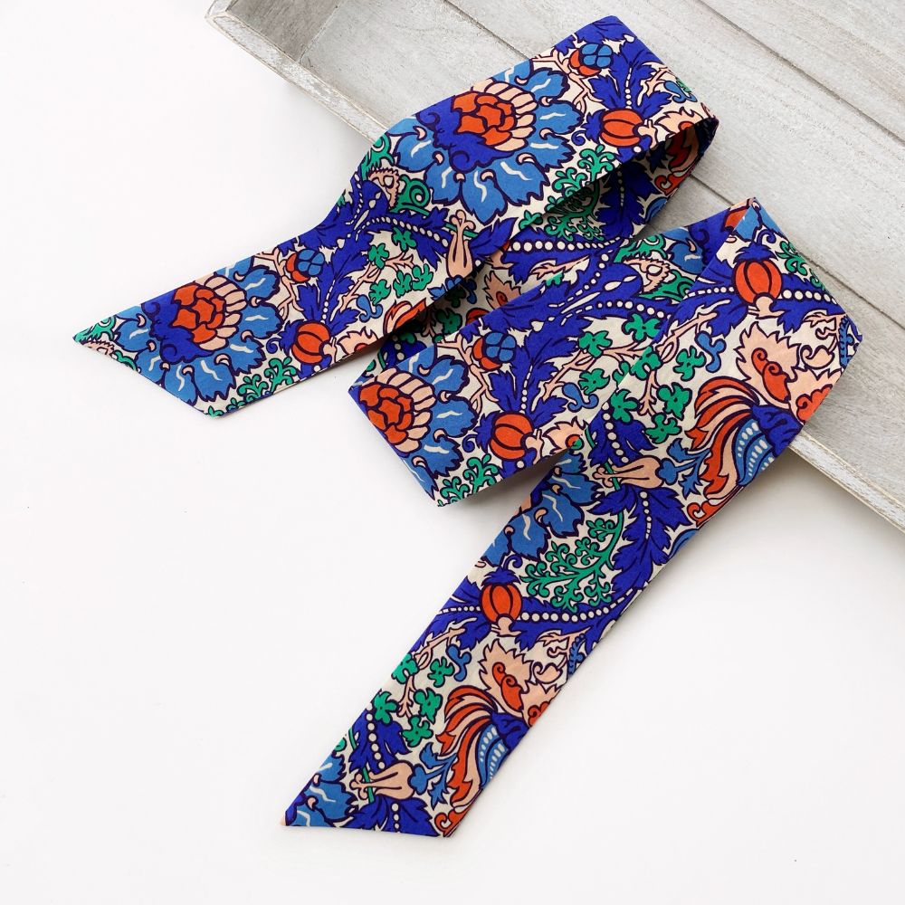 Liberty Skinny Scarf - Electric Nouveau