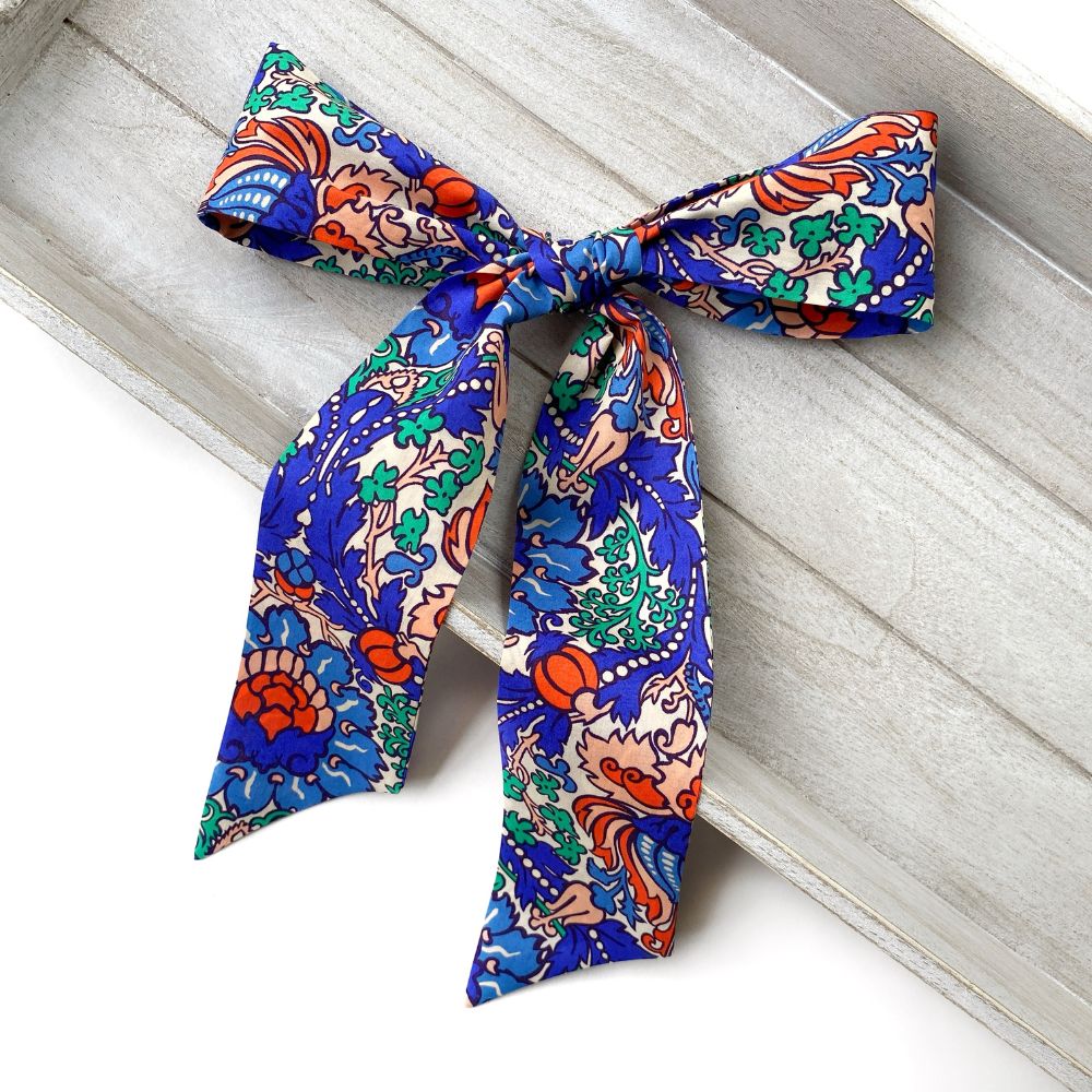 Liberty Skinny Scarf - Electric Nouveau