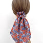 Liberty silk chiffon hair scrunchie scarf - Floral print