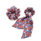 Liberty silk chiffon hair scrunchie scarf - Floral print