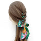 Liberty silk skinny hair scarf - Stately Bouquet