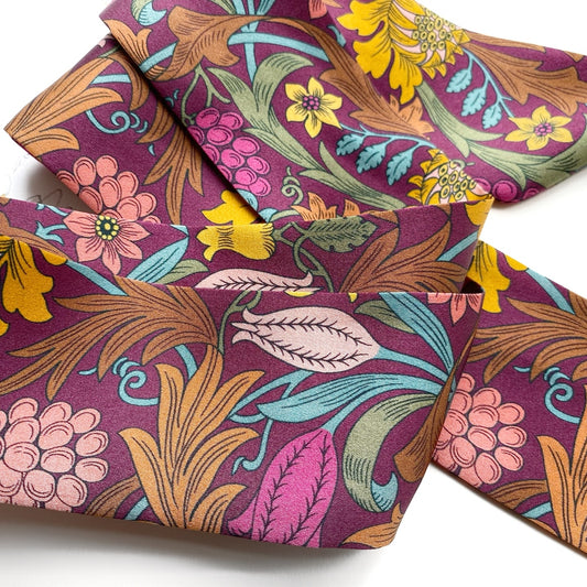 Liberty silk skinny hair scarf - Standen Manor