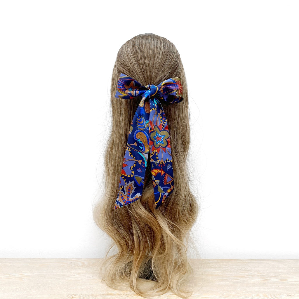 Liberty silk skinny hair scarf - Soho