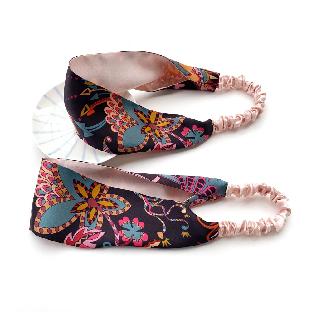Liberty Silk Headband - Soho