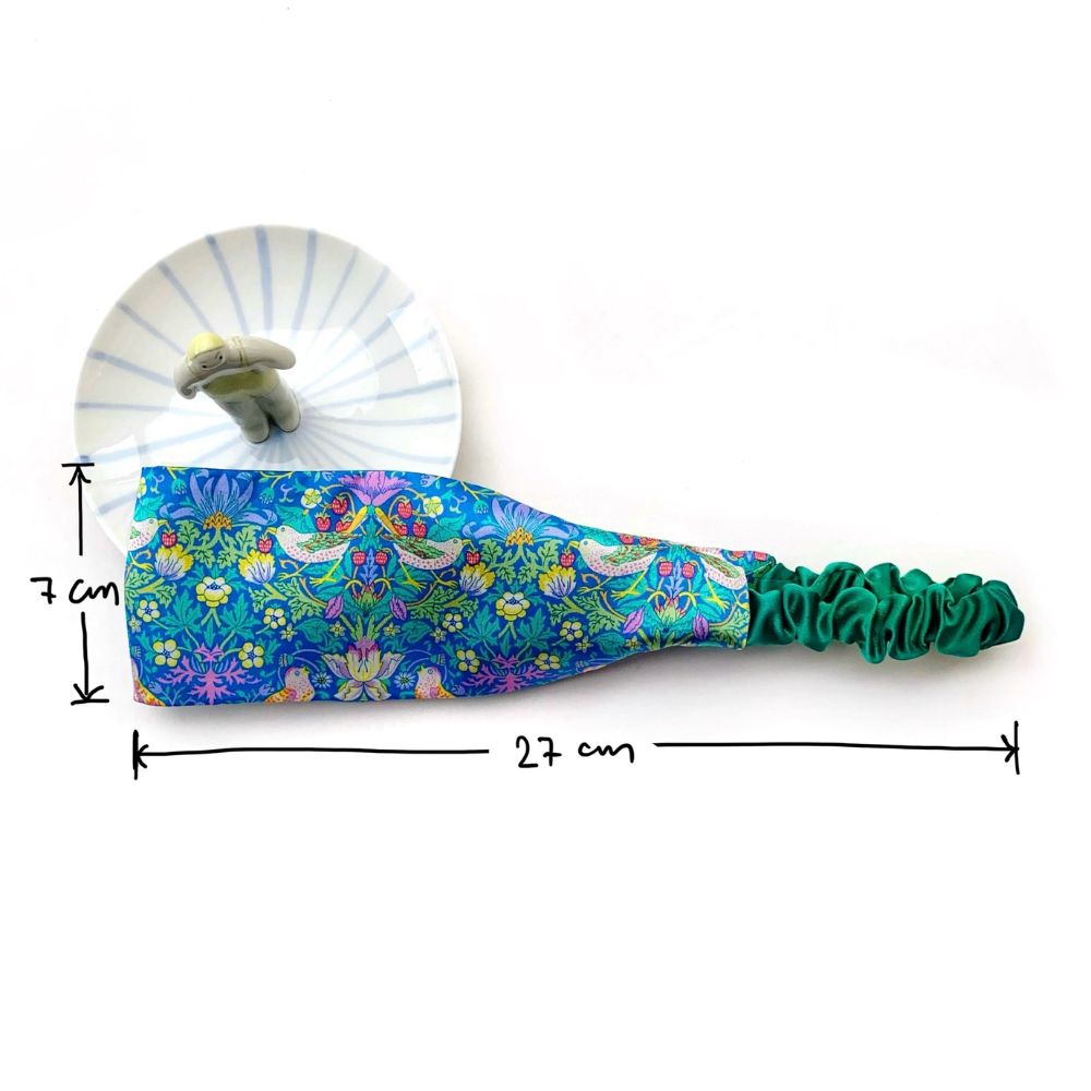 Liberty Silk Headband - Strawberry Thief