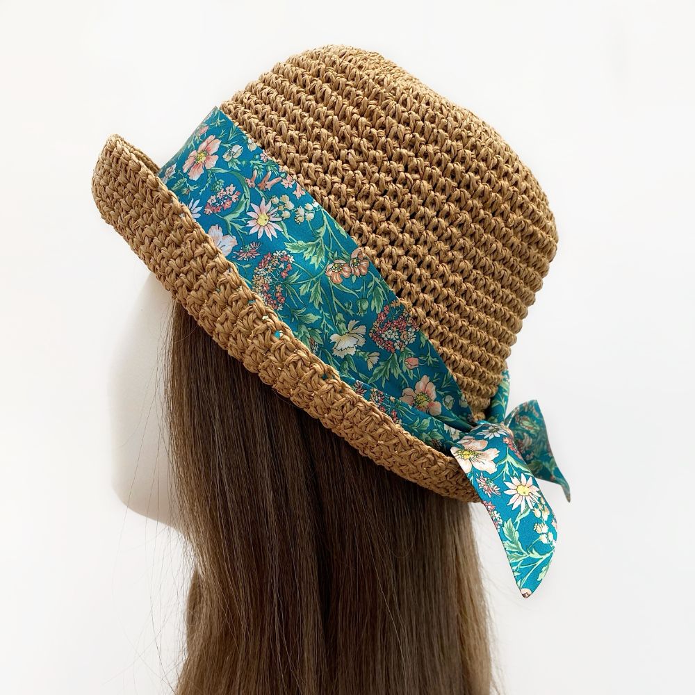 Liberty Silk Skinny Scarf - Rachel Meadow