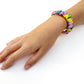 liberty silk skinny scrunchie on the wrist