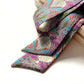purple green Liberty London Ianthe silk twill skinny scarf