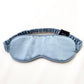blue mulberry silk sleep eye mask