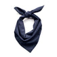 Navy striped bandana on a white background