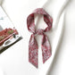 Liberty cotton skinny scarf - Pink Lanthe Blossom