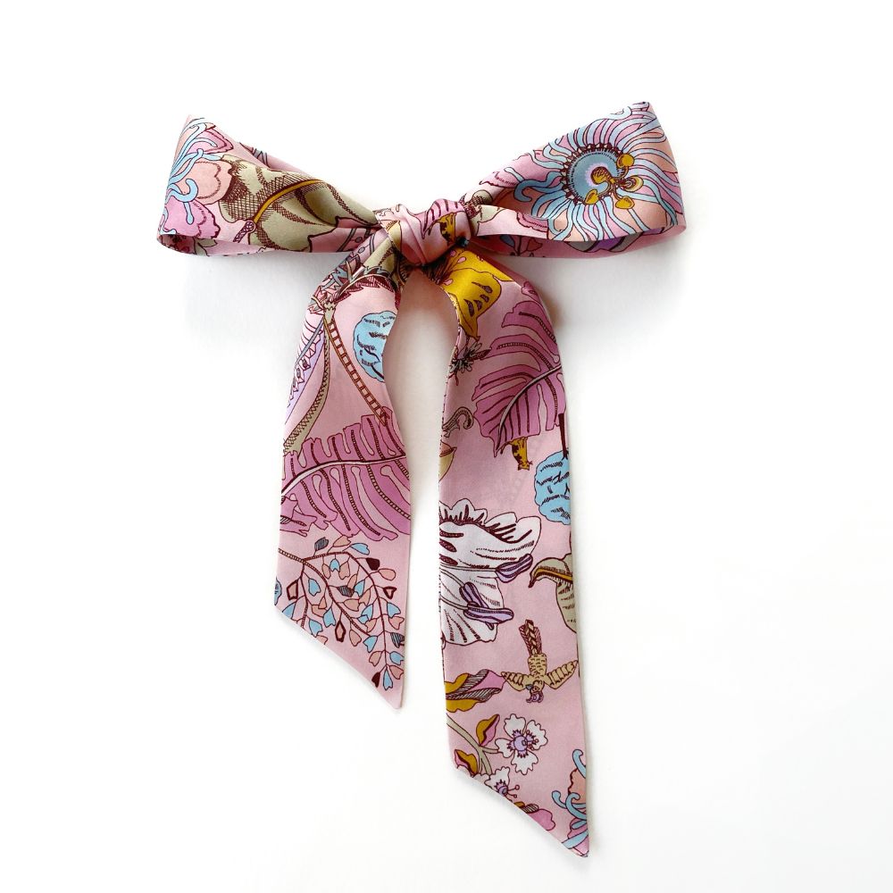 Liberty Silk Skinny Scarf - Fantasy Land