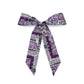 Liberty cotton skinny scarf - Purple