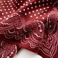 Maroon Red Silk Scarf - 53x53