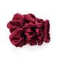 Mulberry Silk Scrunchie - Ruby Red